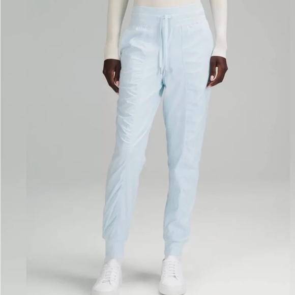 lululemon athletica Pants - Lululemon Dance Studio Mid-Rise Jogger In Powder Blue Size 0 - never worn.